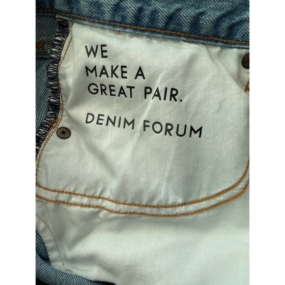 Aritzia Denim Forum The Joni High Rise Loose 29L Jeans Blue Size 27 - Picture 10 of 12